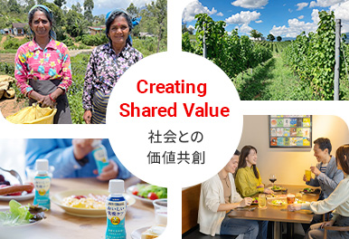 Creating Shared Value 社会との共有価値の創造