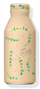 たまにはのんびり 水草にも見えるけど、実はユーカリをモチーフにして作った柄！ おうちでのんびり、ゆった〜りしたいなぁというイメージで、ゆる〜く描いてみました。みなさんも、まったりmoogyをお楽しみください〜