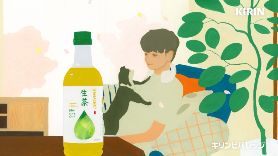 キリン 生茶 「絵になるお茶」篇