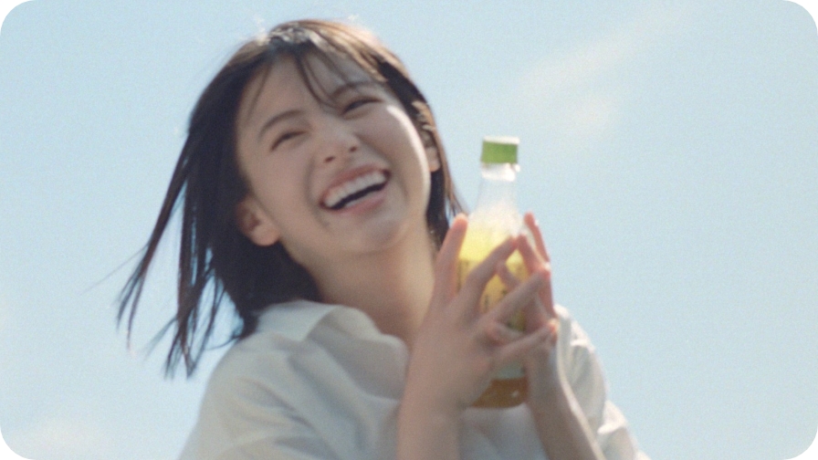 キリン 生茶 「きもちよさ、と生きていく 2人」篇 15秒